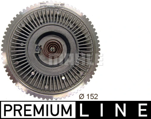 Clutch, radiator fan