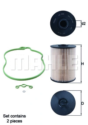 Fuel Filter (KX 200D/S)
