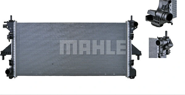 Radiator, engine cooling
