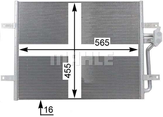 Condenser, air conditioning