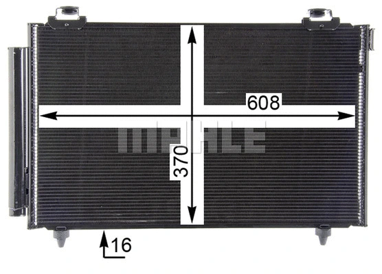 Condenser, air conditioning