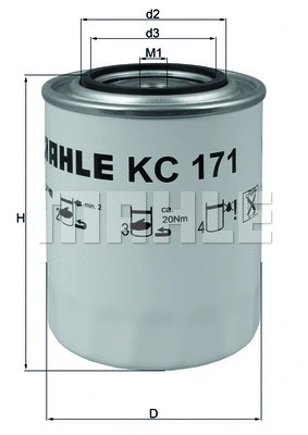 Fuel Filter (KC 171)