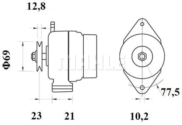 Alternator (MG 1139)