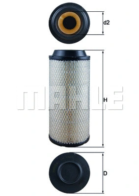 Air Filter (LX 1687)