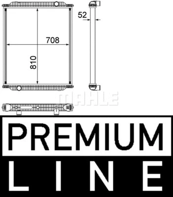 Radiator, engine cooling