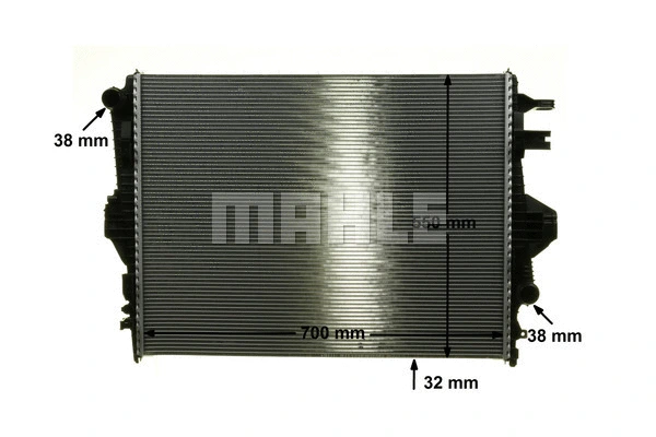 Radiator, engine cooling