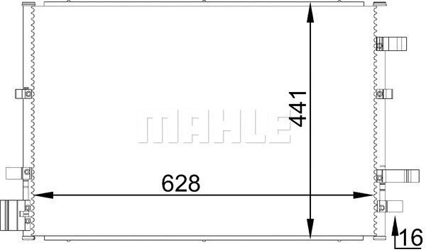 Condenser, air conditioning