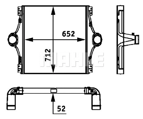 Charge Air Cooler (CI 105 000P)