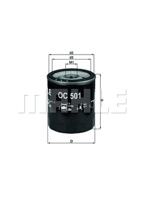 Oil Filter (OC 501)