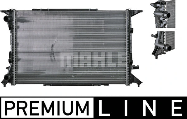 Radiator, engine cooling