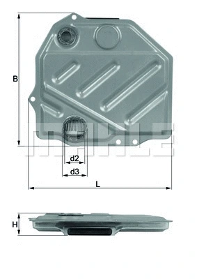 Hydraulic Filter, automatic transmission (HX 48)
