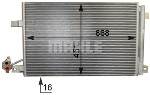 Condenser, air conditioning