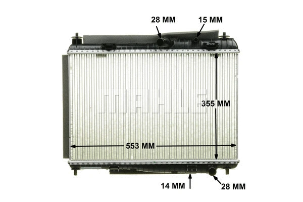 Radiator, engine cooling