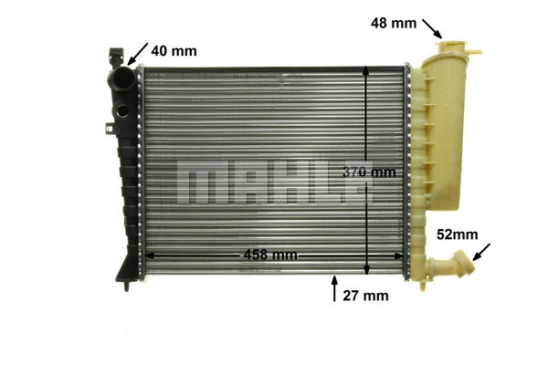 Radiator, engine cooling