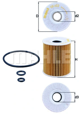 Oil Filter (OX 422D)