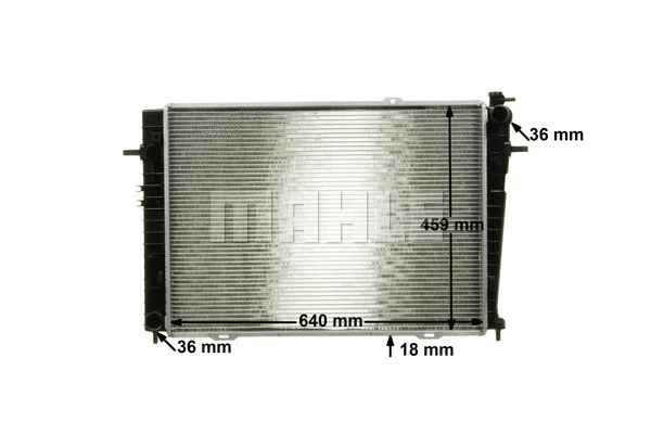 Radiator, engine cooling