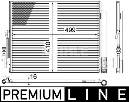 Condenser, air conditioning