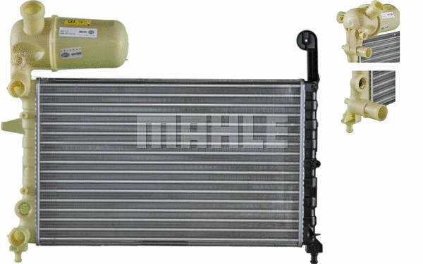Radiator, engine cooling