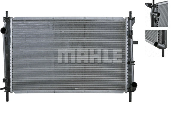 Radiator, engine cooling