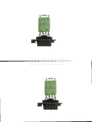 Resistor, interior blower (ABR 143 000P)