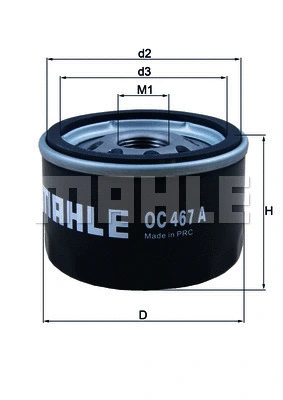 Oil Filter (OC 467 A)