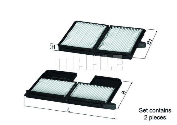 Filter, cabin air (LA 186/S)