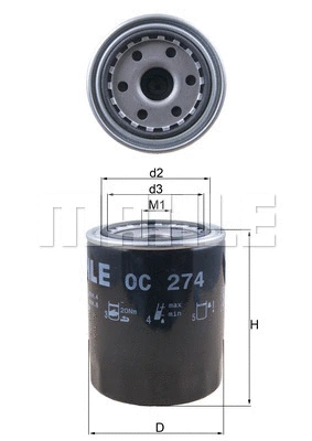 Oil Filter (OC 274)