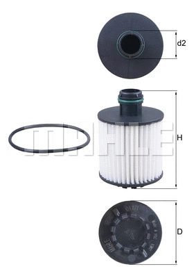 Oil Filter (OX 1171D)
