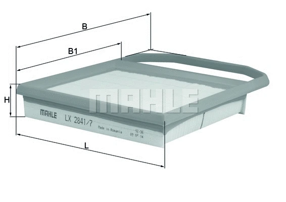 Air Filter (LX 2841/7)