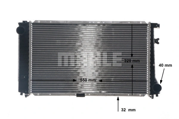 Radiator, engine cooling