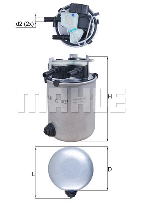 Fuel Filter (KL 1027)