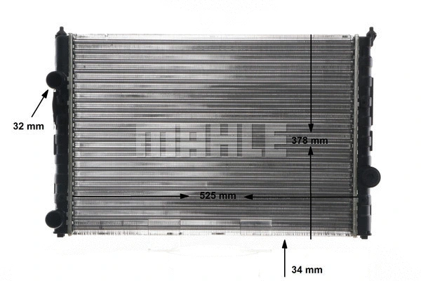 Radiator, engine cooling
