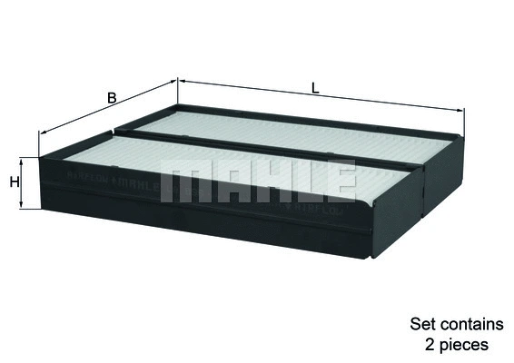 Filter, cabin air (LA 896/S)