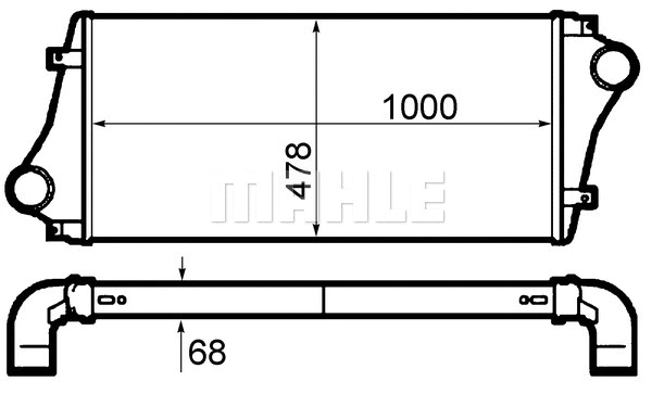 Charge Air Cooler (CI 382 000P)