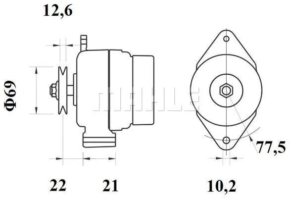 Alternator (MG 1142)