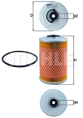 Fuel Filter (KX 36D)