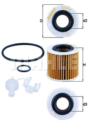 Oil Filter (OX 416D2)