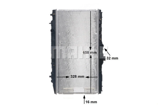 Radiator, engine cooling