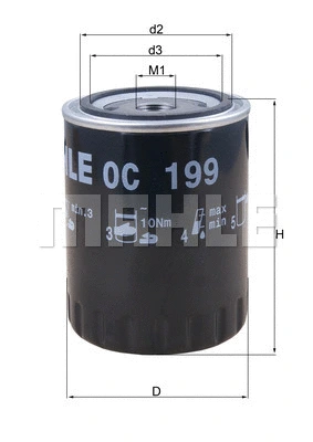 Oil Filter (OC 199)