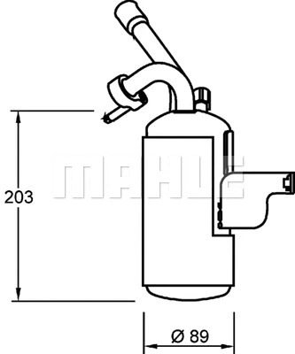 Dryer, air conditioning (AD 276 000P)