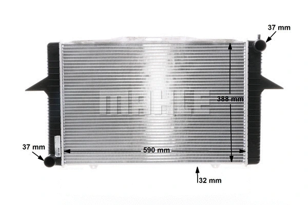Radiator, engine cooling