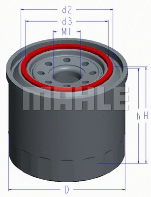 Oil Filter (OC 609)