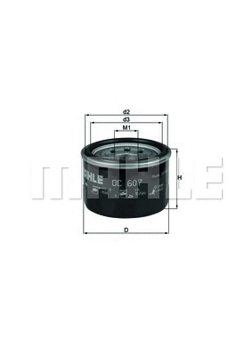 Oil Filter (OC 607)