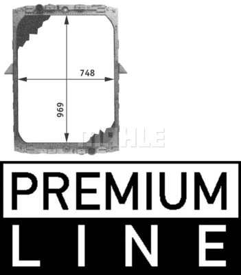 Radiator, engine cooling