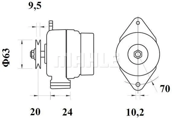 Alternator (MG 1146)