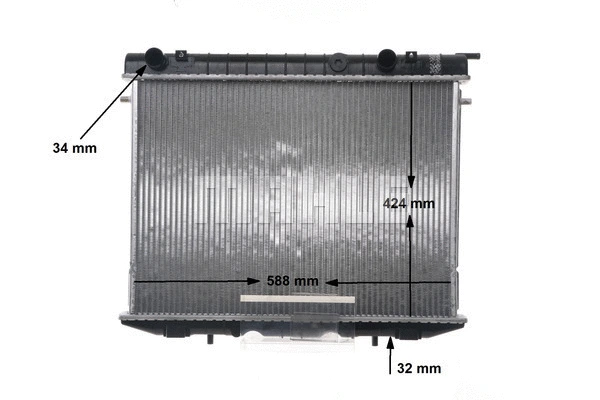 Radiator, engine cooling