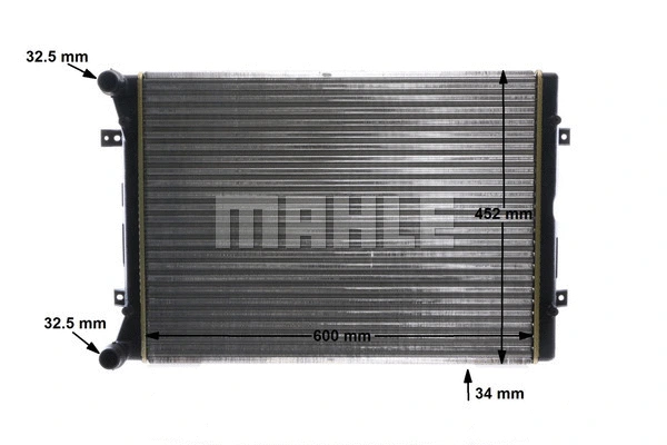 Radiator, engine cooling