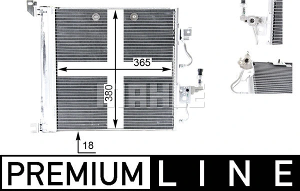 Condenser, air conditioning