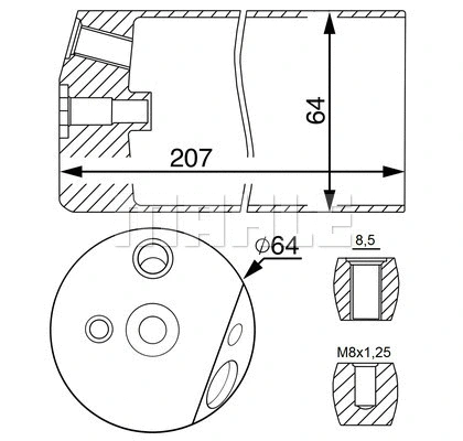 Dryer, air conditioning (AD 14 000S)