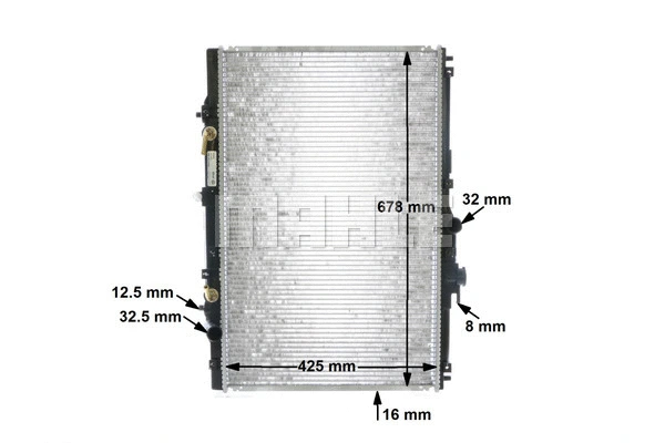 Radiator, engine cooling